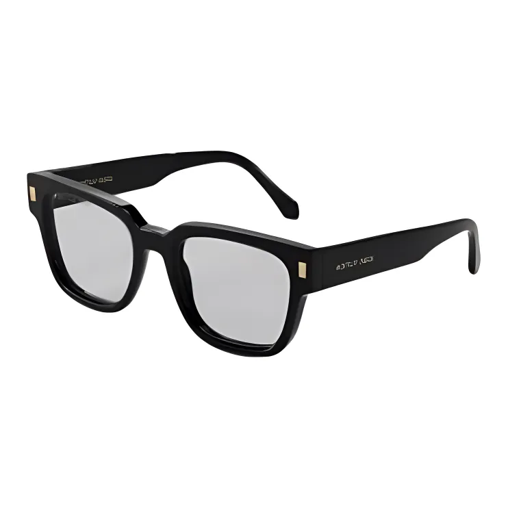 LOUIS VUITTON Acetate Square Eyeglass Frames Men's Black-0