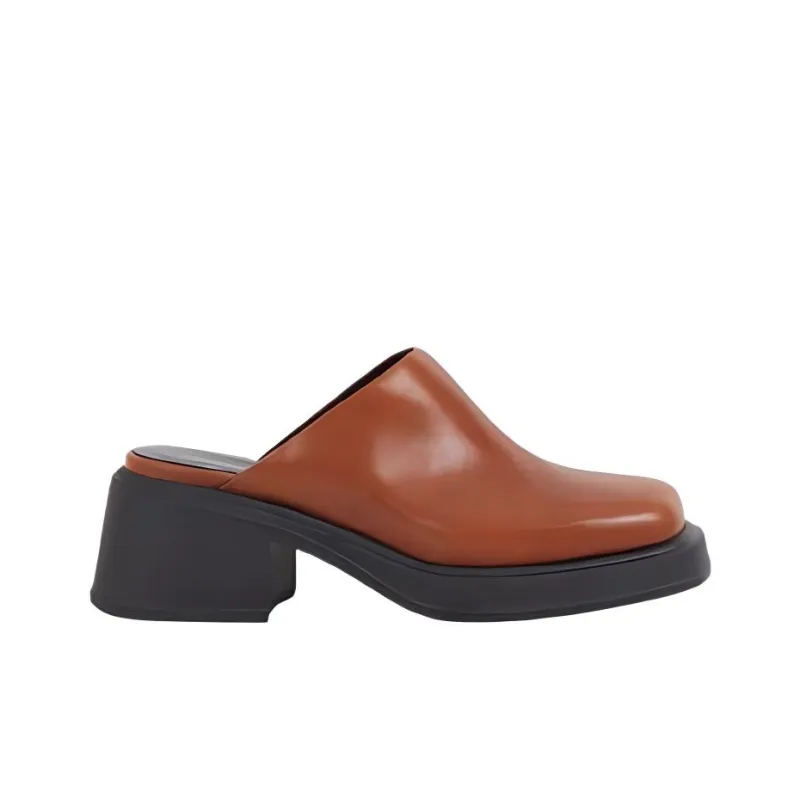 VAGABOND SHOEMAKERS Slip-Resistant Wrap-toe Slippers Women's Brown-1