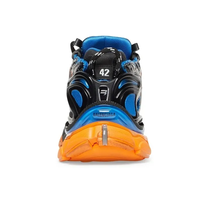 Balenciaga Runner Blue Orange Black-3