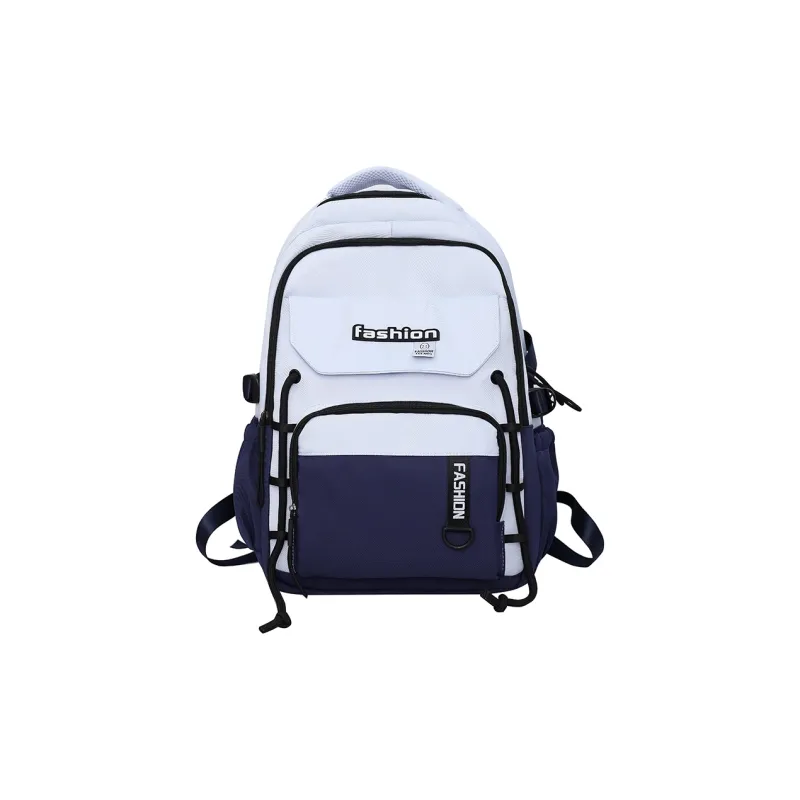 Parker Bear Canvas Backpack Unisex Black/Green/Khaki/Gray/Blue-15