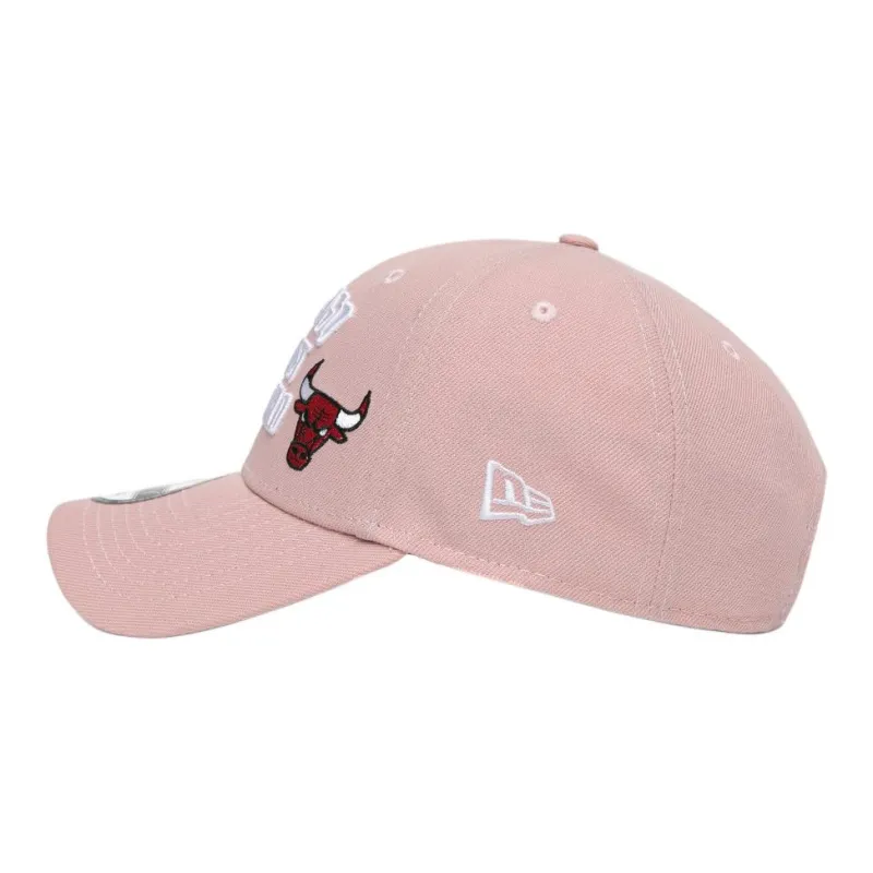 New Era Polyester, Cotton Baseball Caps Unisex Pink-3