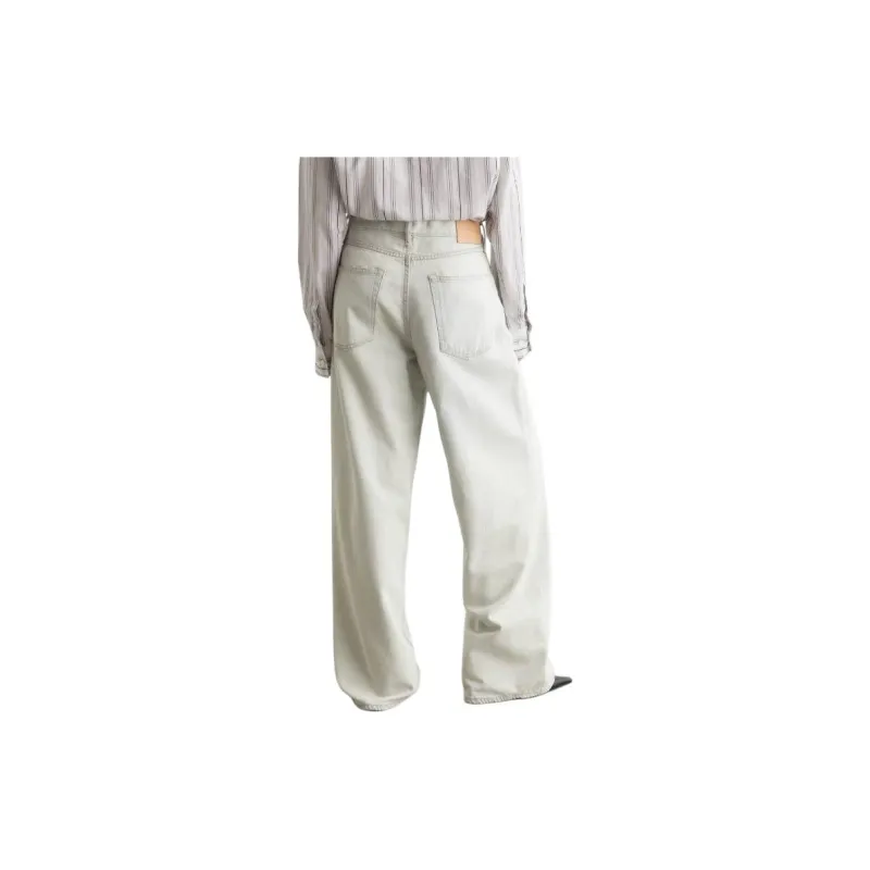 Acne Studios Mid Rise Straight Leg Jeans-3