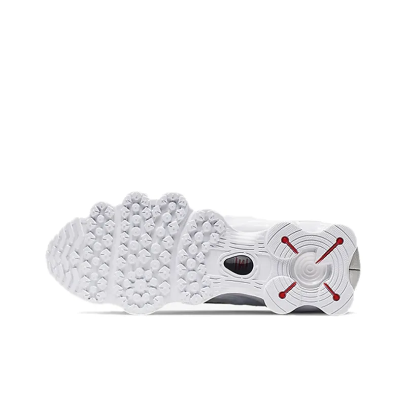 Nike Shox Tl White Metallic Silver-3
