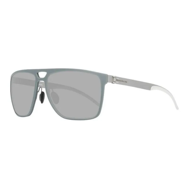 Mercedes Benz Aviator Sunglasses Men's Gray-0