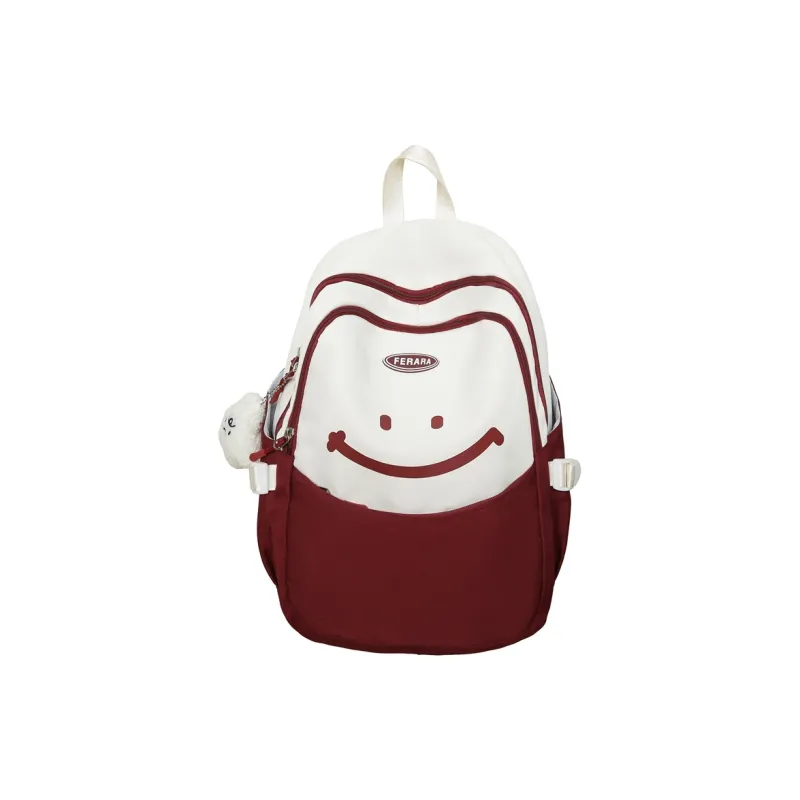 Banyanu Nylon Backpack Regular Unisex Pink/Red/Green/Black-1