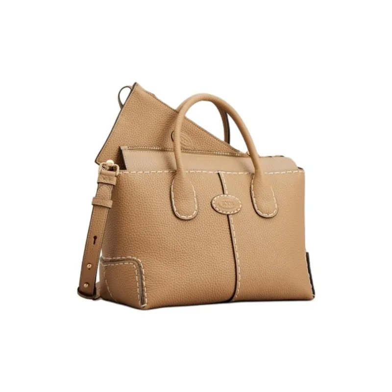 TOD'S Small Di Leather Tote Bag-1