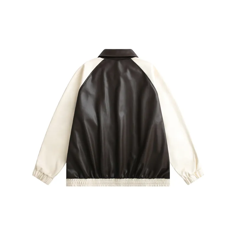 Find Yourself Leather Jacket Unisex-5
