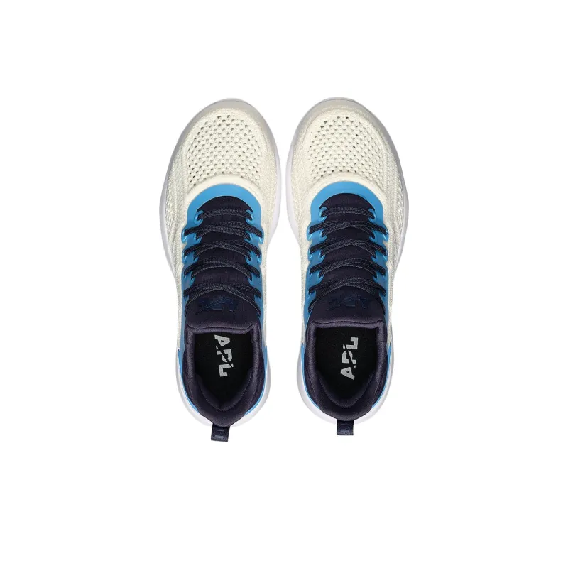 APL ATHLETIC PROPULSION LABS TechLoom Tracer Cushioning Low-Top Training Shoes Men's Beige Blue Black-3