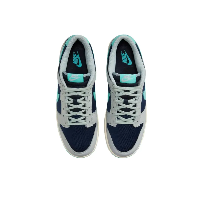 Nike Dunk Anti Slip Wear Resistant Low Top Skateboard Shoes Unisex Gray Blue-3