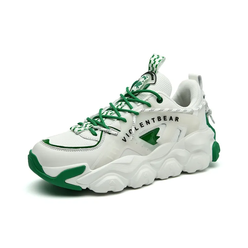 Violentbear Slip-Resistant Low-Top Chunky Sneakers Unisex B1010-4