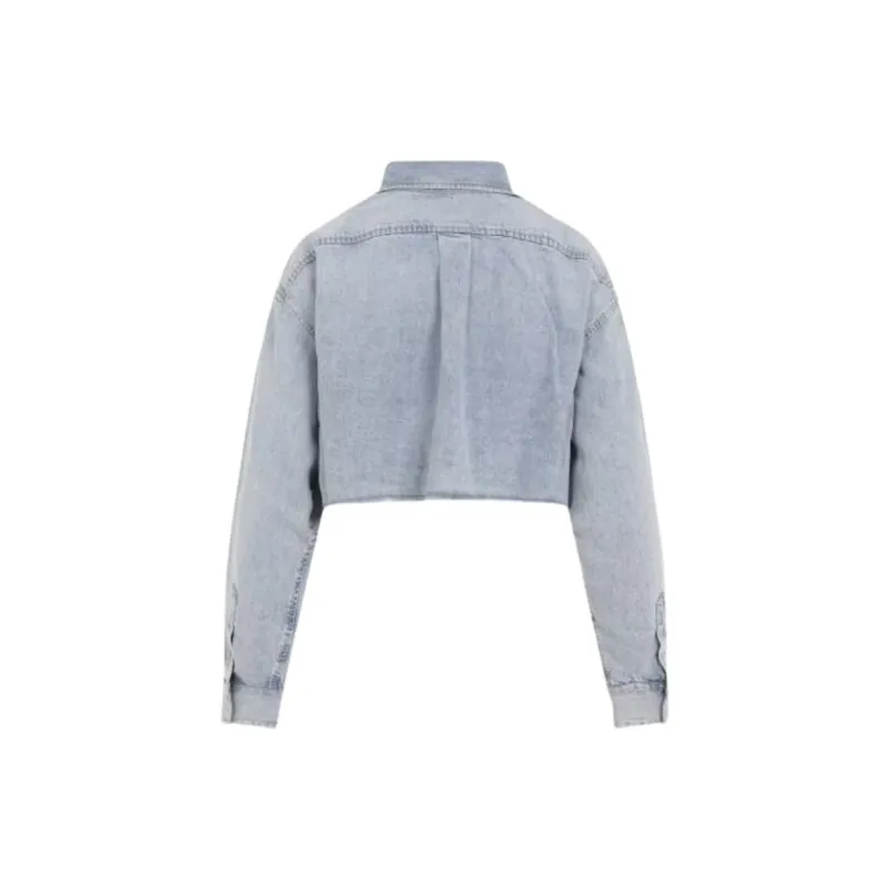 Givenchy 4G Plaque Denim Shirt-1