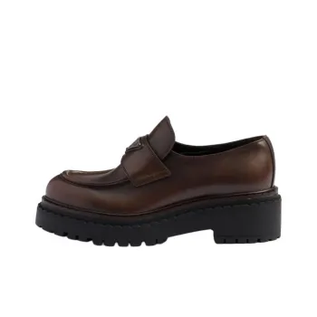 PRADA Loafers 5.5cm Women's Dark Brown
