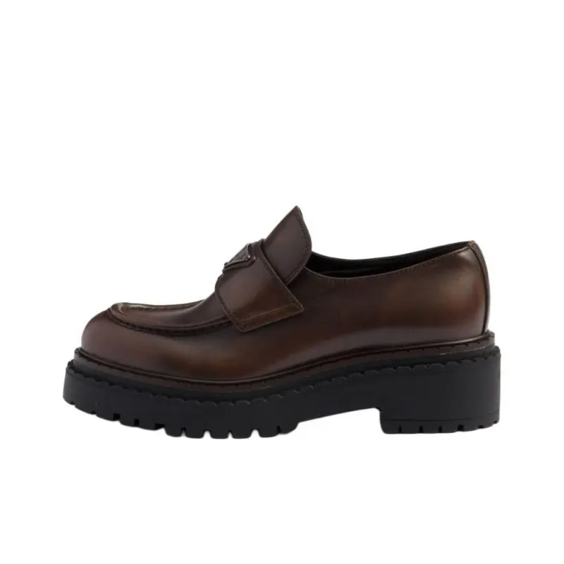 PRADA Loafers 5.5cm Women's Dark Brown-0