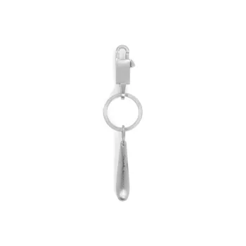 RICK OWENS Logo-Engraved Keychain