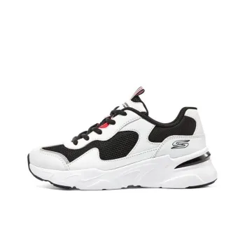 Skechers BOBS BAMINA Bamina Lightweight Height Increasing Rebound Low Top Casual Shoes Women's White Black