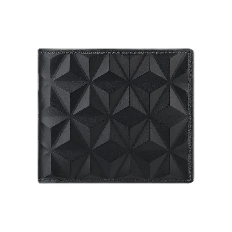 S. T.DUPONT Grain Calfskin Wallet Women's Black-0