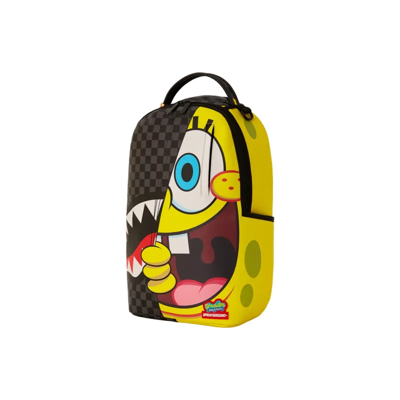 SPRAYGROUND SpongeBob, Collaboration PVC Backpack Regular Unisex Black-3