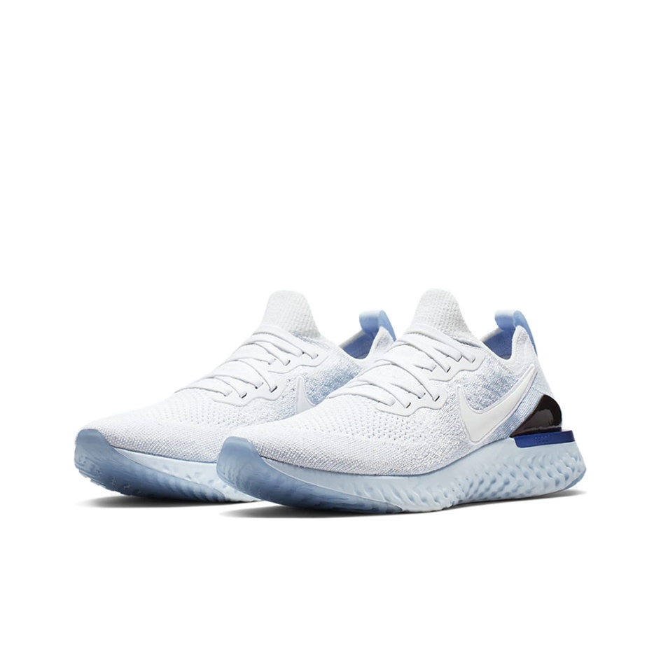 Nike shops epic react blue and white