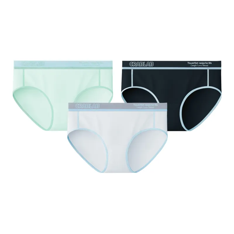 Crabsecret Underpants Women's 3 Pack-12