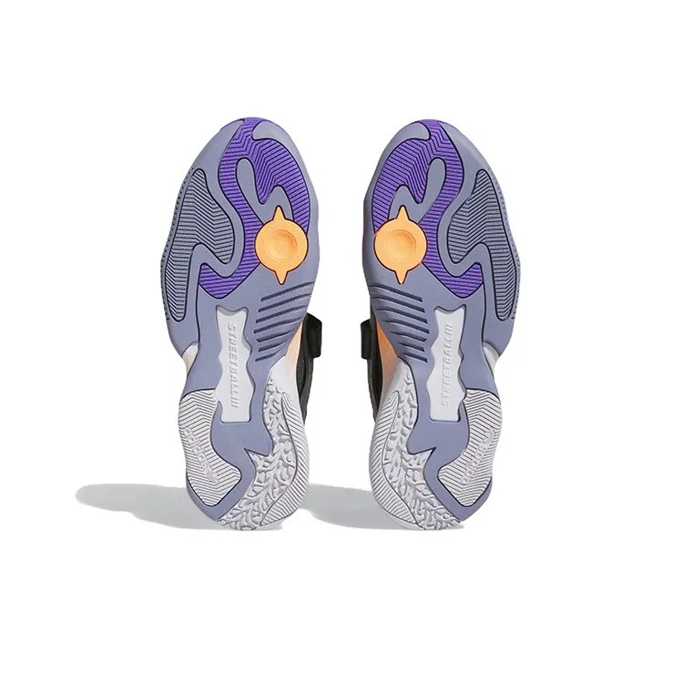 Adidas Originals Streetball 3.0 'Black Grey Purple'-5