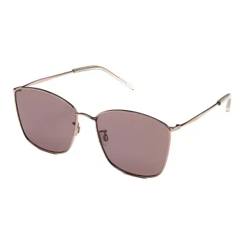 DKNY Square Sunglasses Women's Rose Gold
