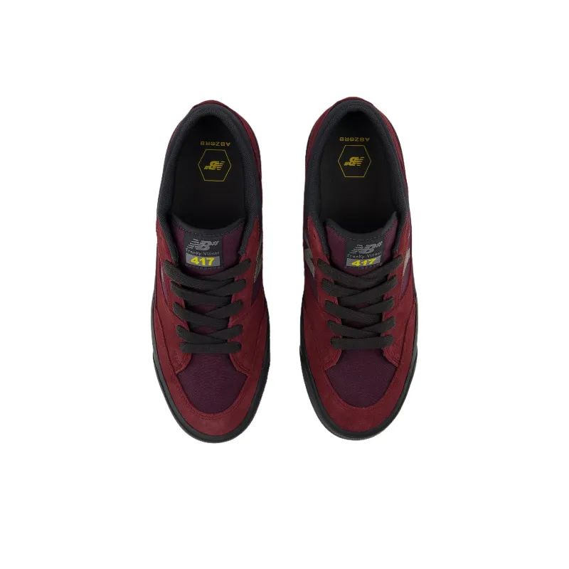 New Balance Numeric 417 Low Franky Villani Burgundy-3