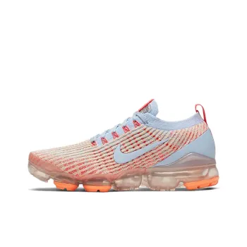 Nike Air VaporMax Flyknit 3 Hydrogen Blue Orange Pulse Women's