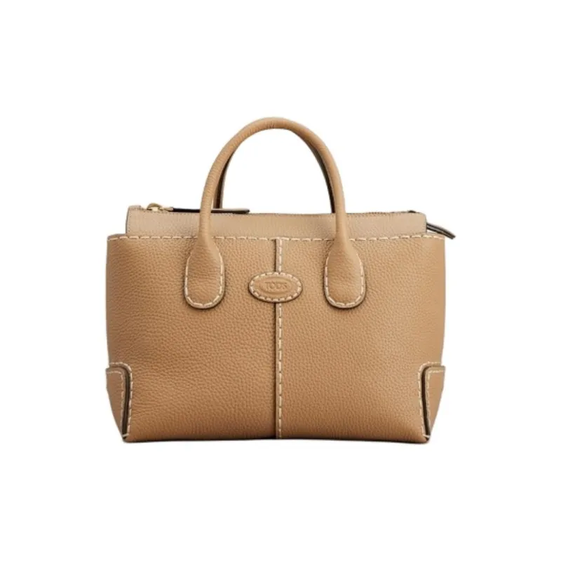 TOD'S Small Di Leather Tote Bag-0