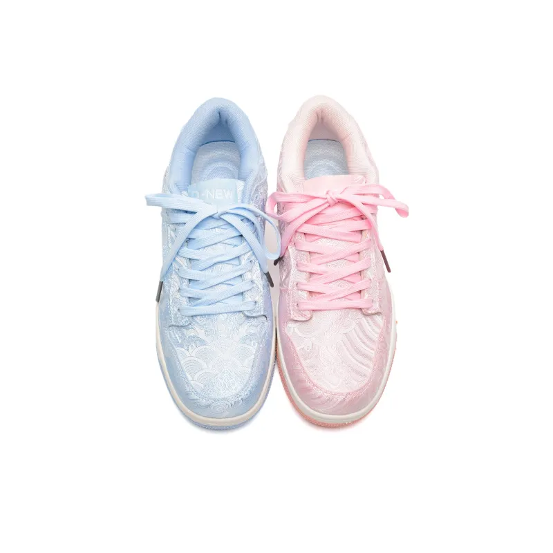 Anime Story Slip Resistant Cushioning Abrasion Resistant Breathable Low Top Skateboard Shoes Unisex-3