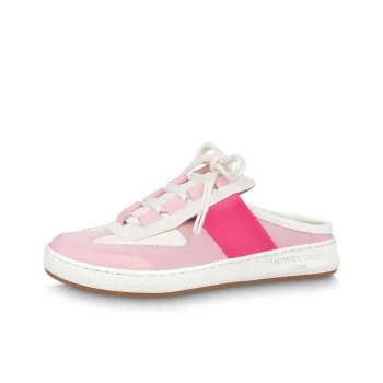 LOUIS VUITTON Lous Slip Resistant Closed Toe Slippers Women's Pink White