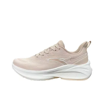 Anta Cushioning Wear Resistant Low Top Sprint Running Shoes Women's Pink