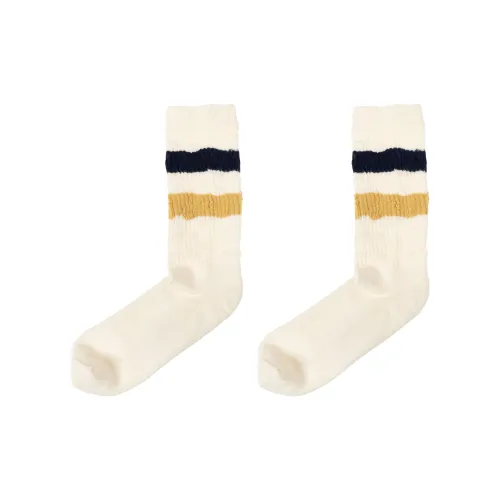 Golden Goose Ribbed-Knit Stripd Socks