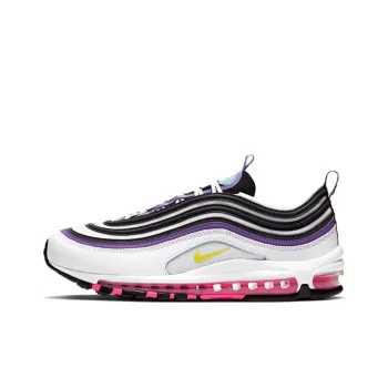 Nike Air Max 97 White Dynamic Yellow Violet