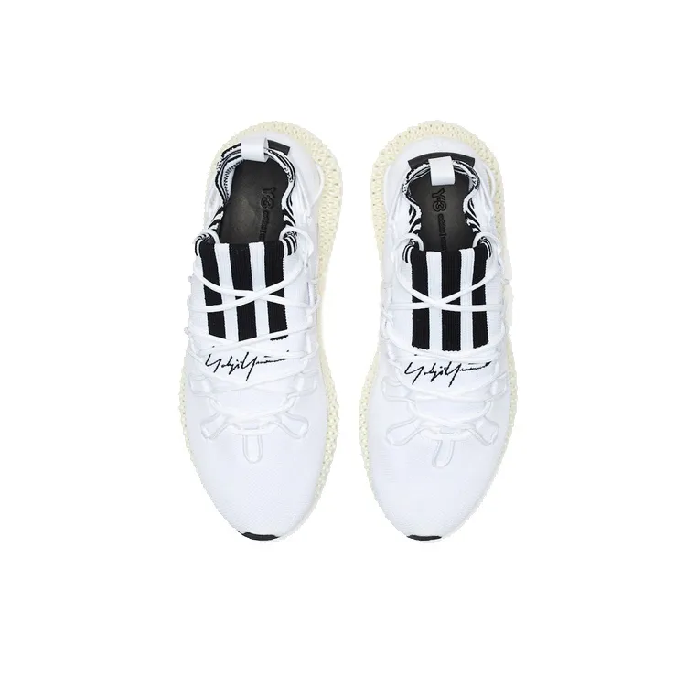 Adidas Y 3 Runner 4D Ii White Black-4