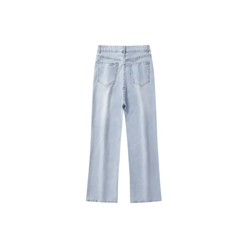 VIPGOOSE Jeans Unisex Classic Black-16