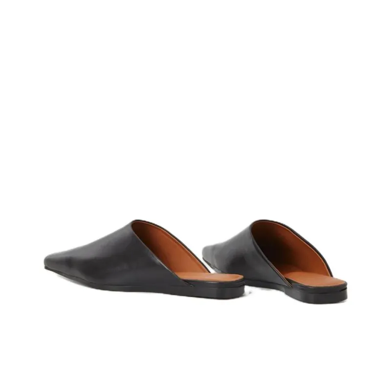 VAGABOND SHOEMAKERS Wrap-toe Slippers Women's Black-3
