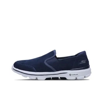 Skechers Go Walk 3 Cushioning Anti-Slip And Wear-Resistant Low-Top Sports Casual Shoes Men's Blue Gray