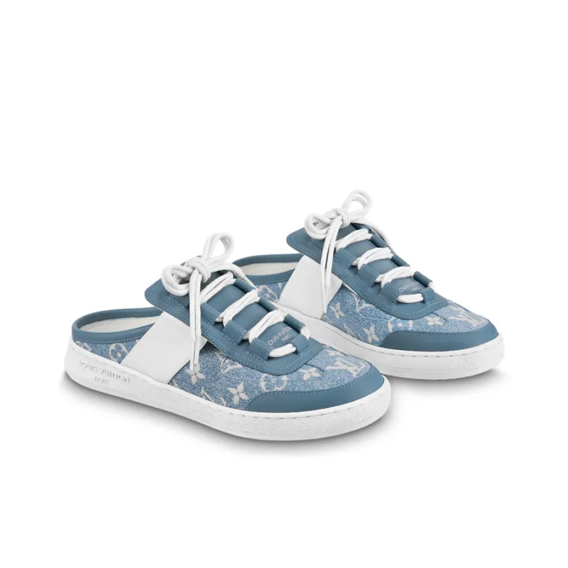 LOUIS VUITTON Lous Stylish Sandal Women's Blue-1