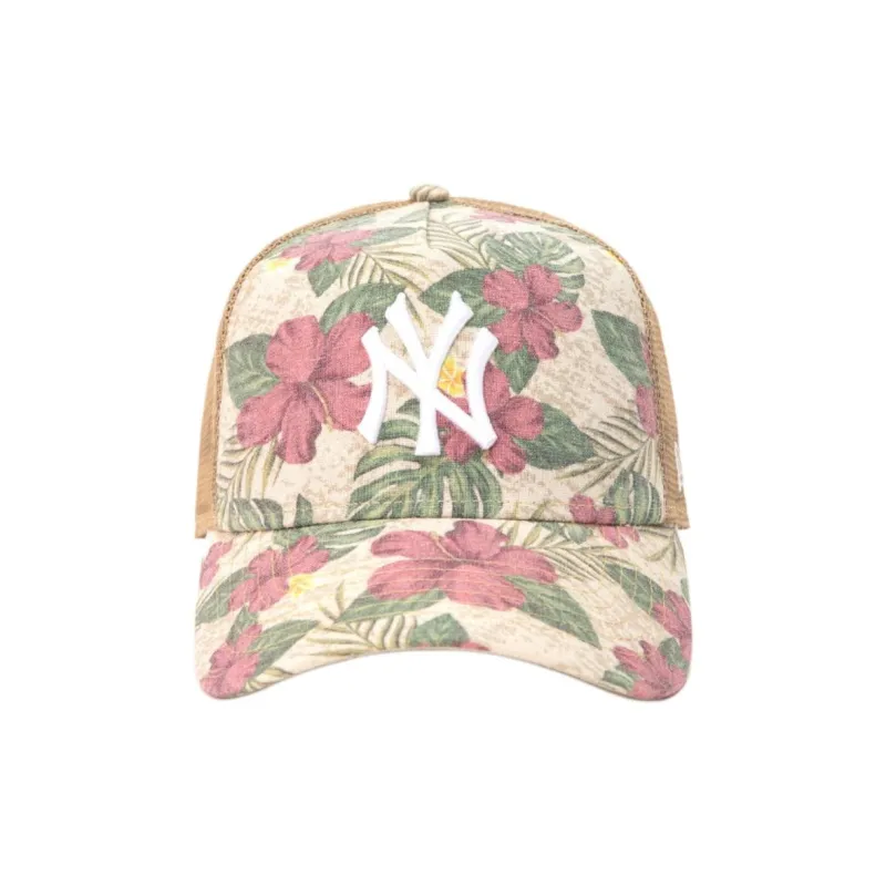 New Era Linen Baseball Caps Unisex Multicolor Red-1