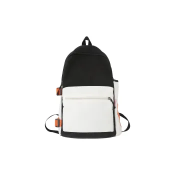 OURFUN Nylon Fabric Backpack Unisex Black/Army Green/Navy Blue