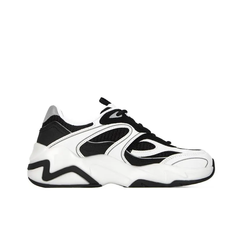 Skechers Dlites Hyper Burst 'White Black' Women's-1