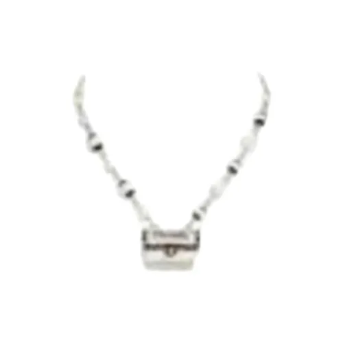 CHANEL Pearl Necklaces Women's Multicolor