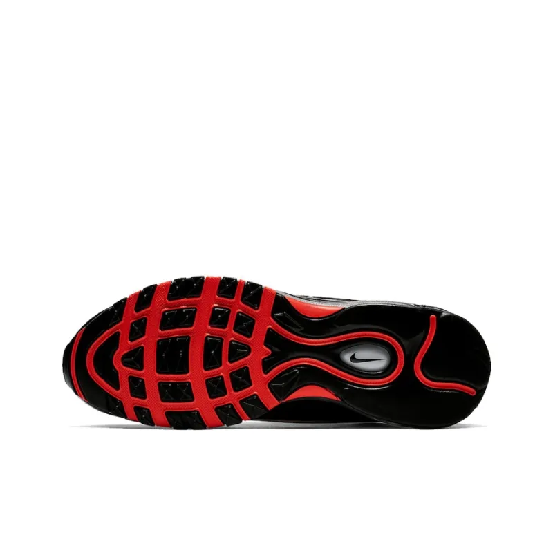 Nike Air Max Deluxe Black Crimson-4