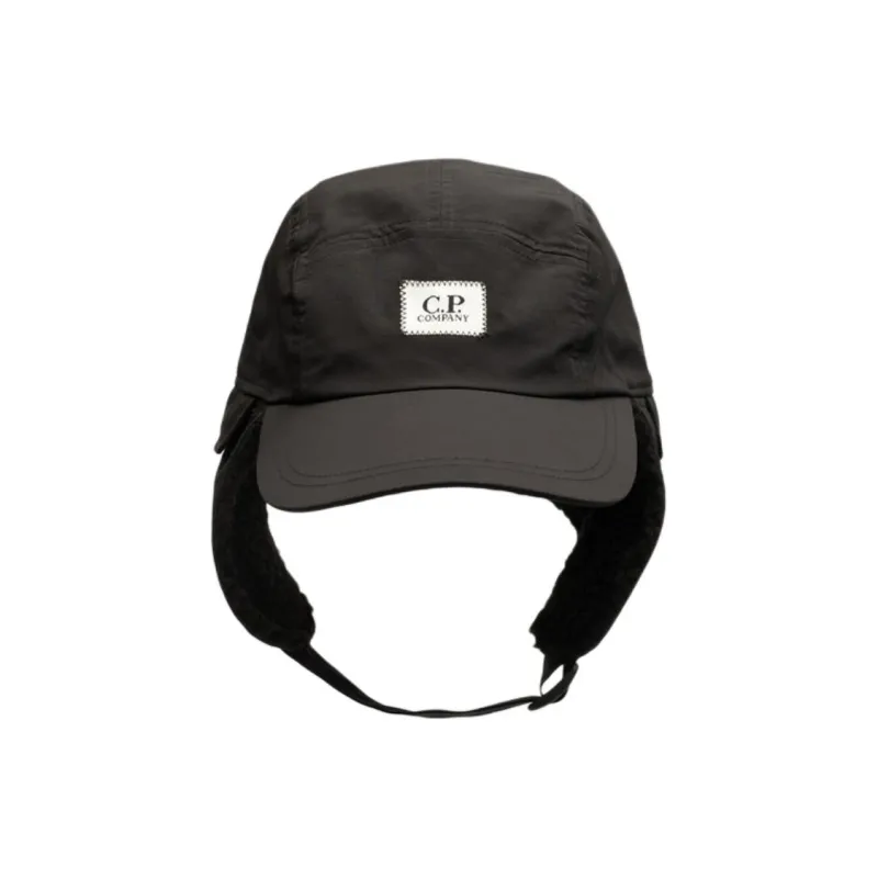C.P.Company Polyamide Trapper Hats Men's Black-1