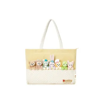 Disney Fabric Tote Canvas Bag, Shoulder Bag Unisex Yellow