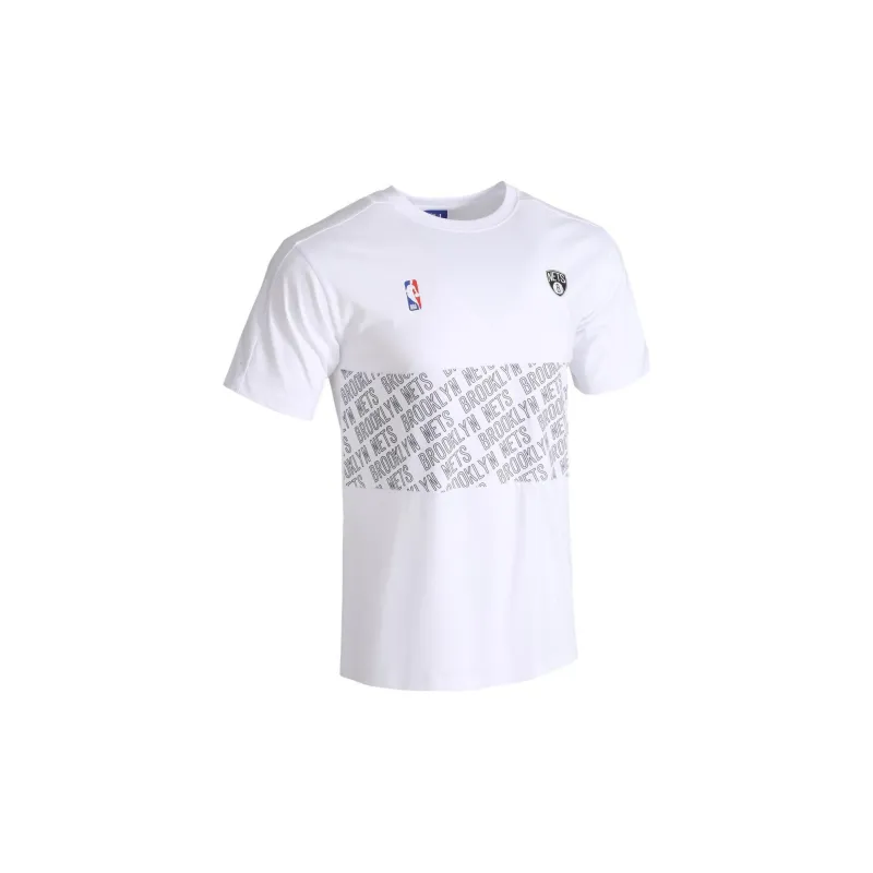 NBA Brooklyn Nets T Shirt Unisex White-3