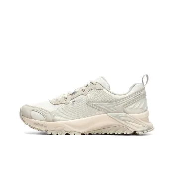 FILA LYNX Cushioning Anti Slip And Wear Resistant Low Top Casual Running Shoes Women's Beige