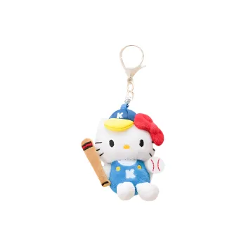 Hello Kitty Baseball Dolls Plush Pendant 13cm Height