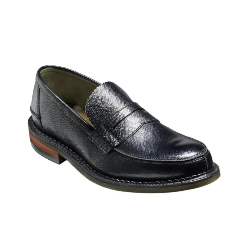 BARKER Mears Loafers Men's Black-2