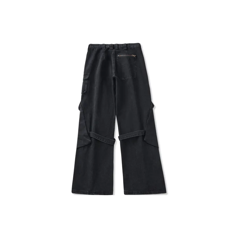 TESTUNG Jeans Unisex Dark Purple-1